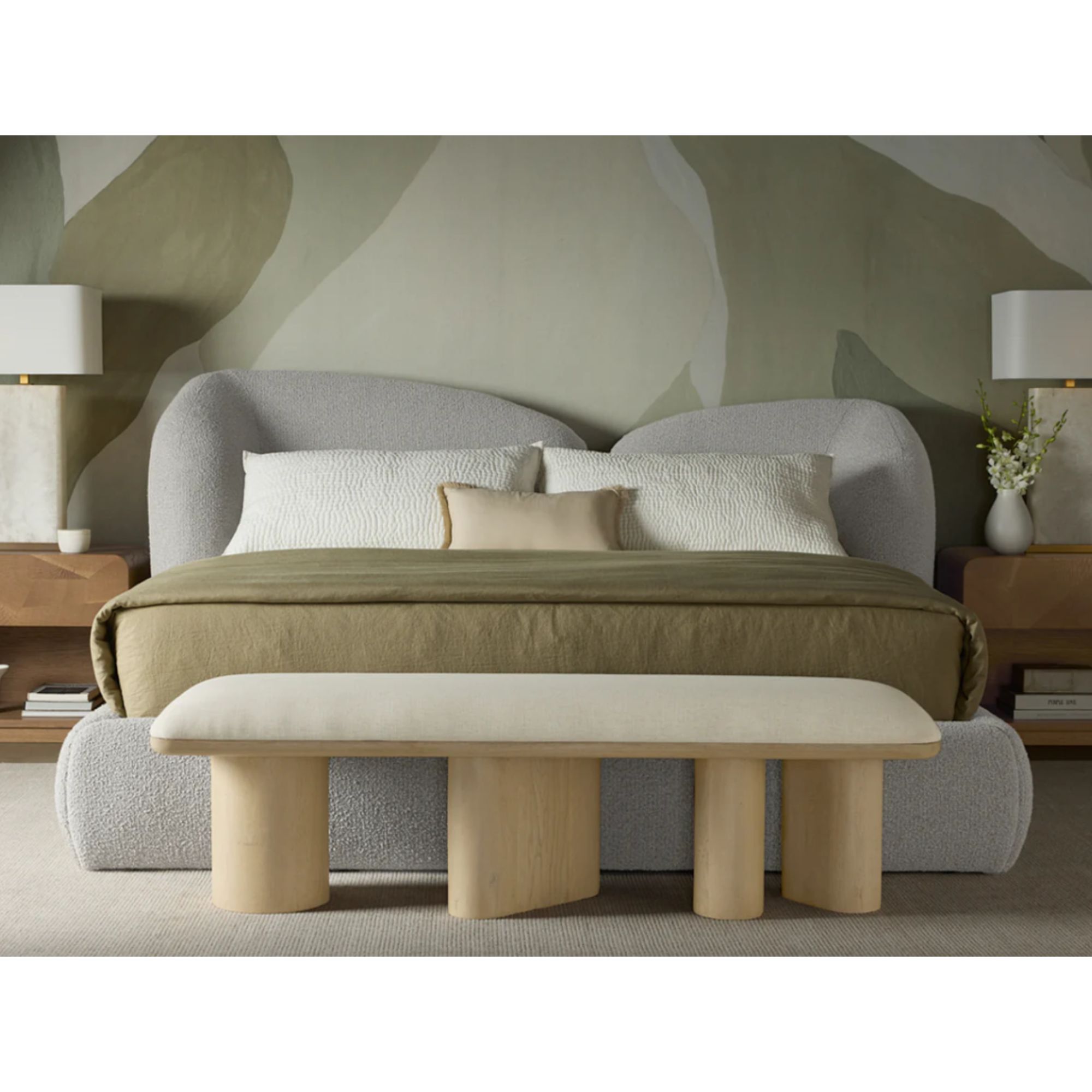 Hiro Bench - Light Oak